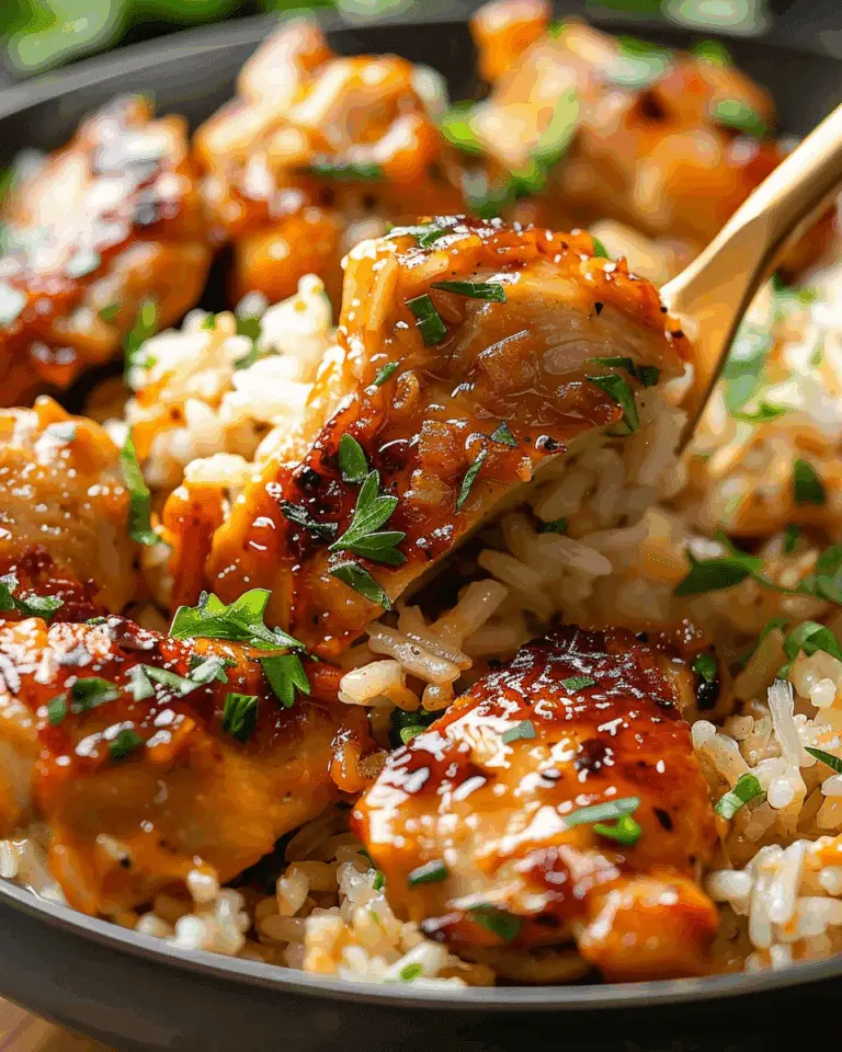 Chicken Garlic Parmesan Rice
