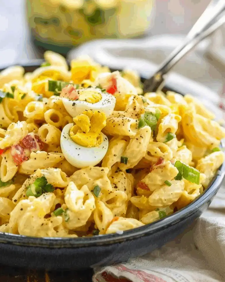 Deviled Egg Pasta Salad