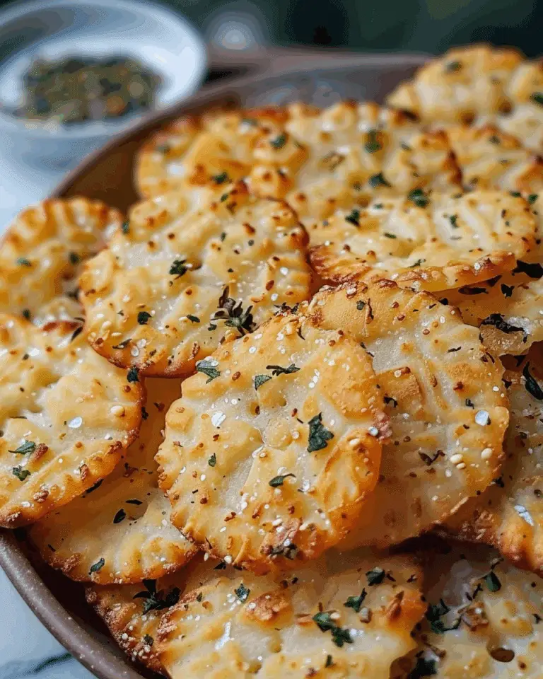 Garlic Ritz Snacks