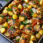 Hawaiian Chicken Sheet Pan