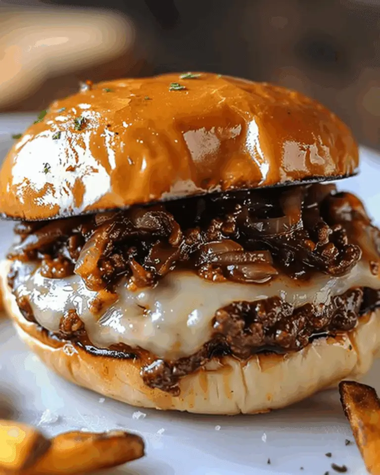 Irresistible French Onion Beef Sloppy Joes