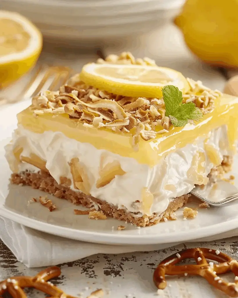 Lemon Pretzel Salad