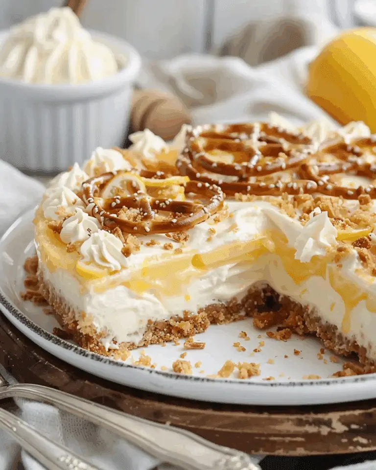 Lemon Pretzel Salad