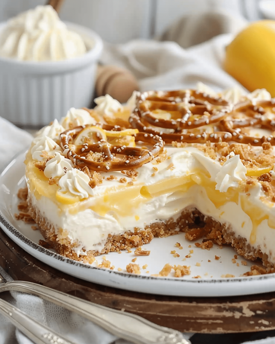 Lemon Pretzel Salad