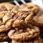 Snickers Peanut Butter Cookies
