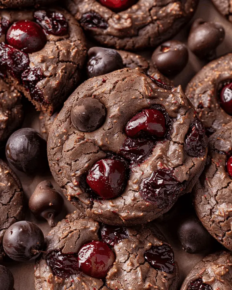 Chocolate Cherry Cookies