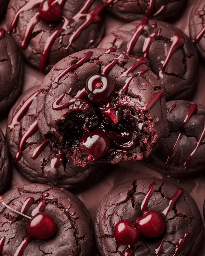 Chocolate Cherry Cookies