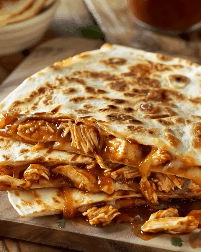 BBQ Chicken Quesadillas