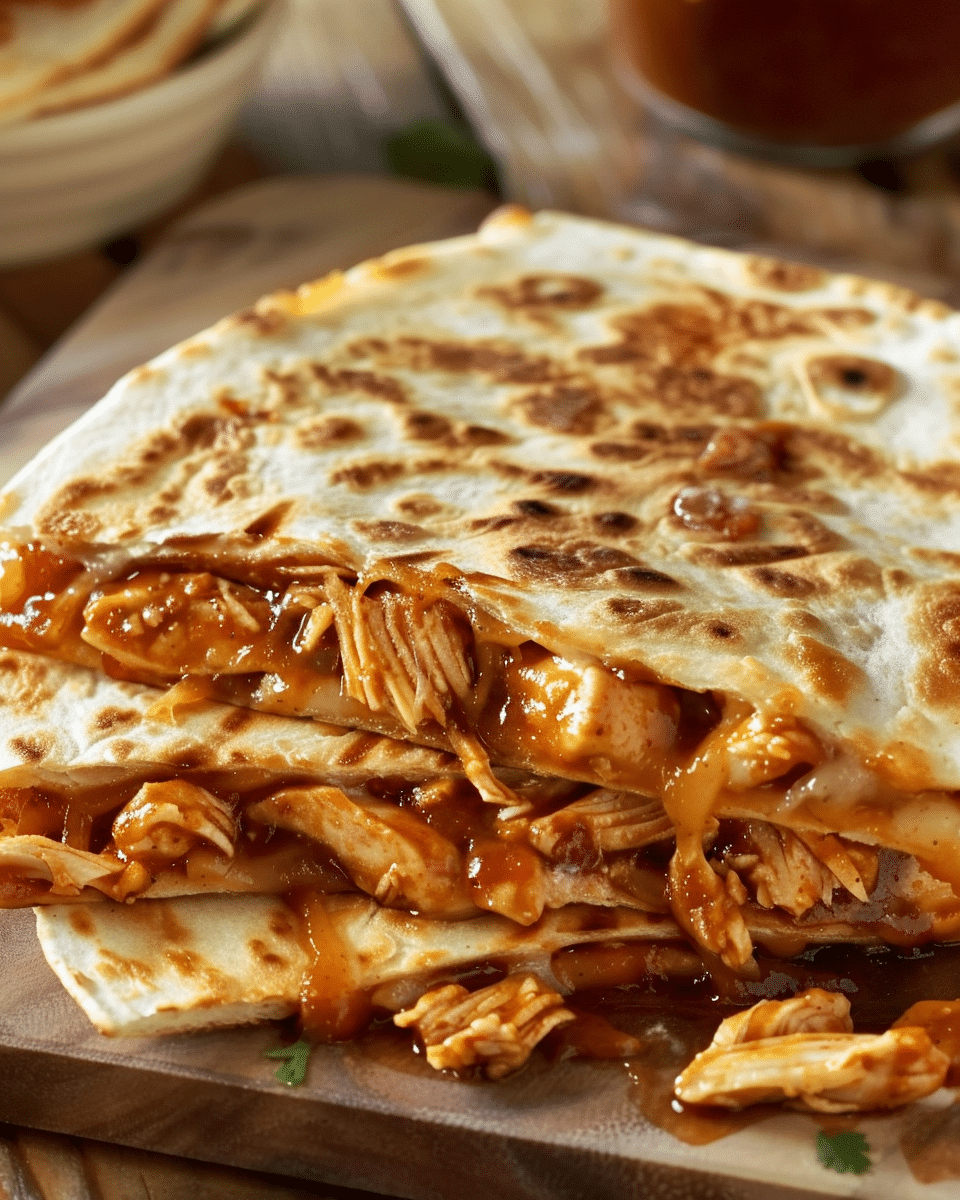 BBQ Chicken Quesadillas