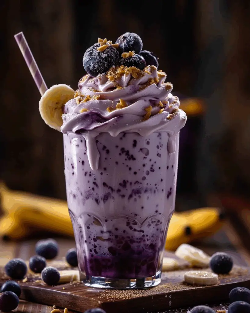 Banana Blueberry Frappuccino Whip