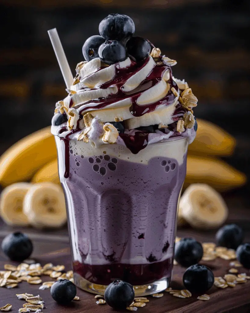 Banana Blueberry Frappuccino Whip