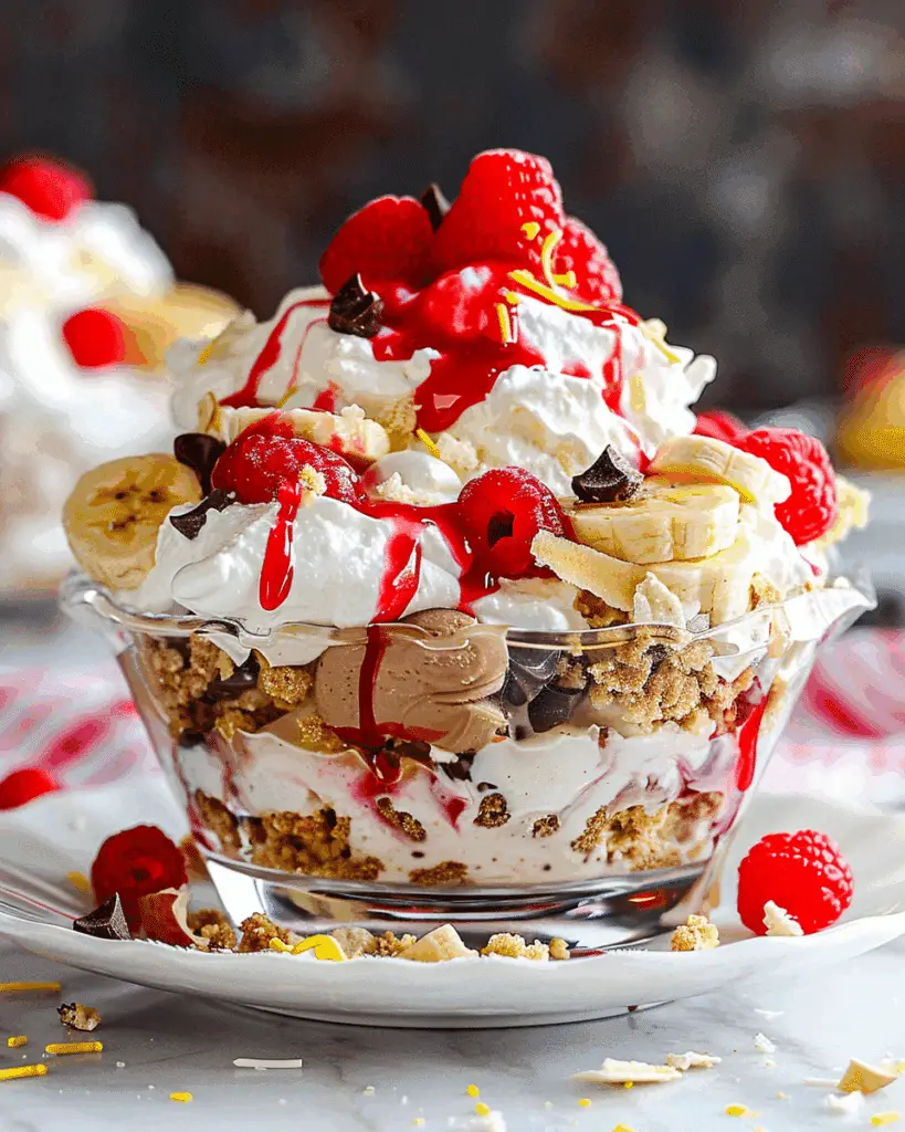 Banana Split Dessert