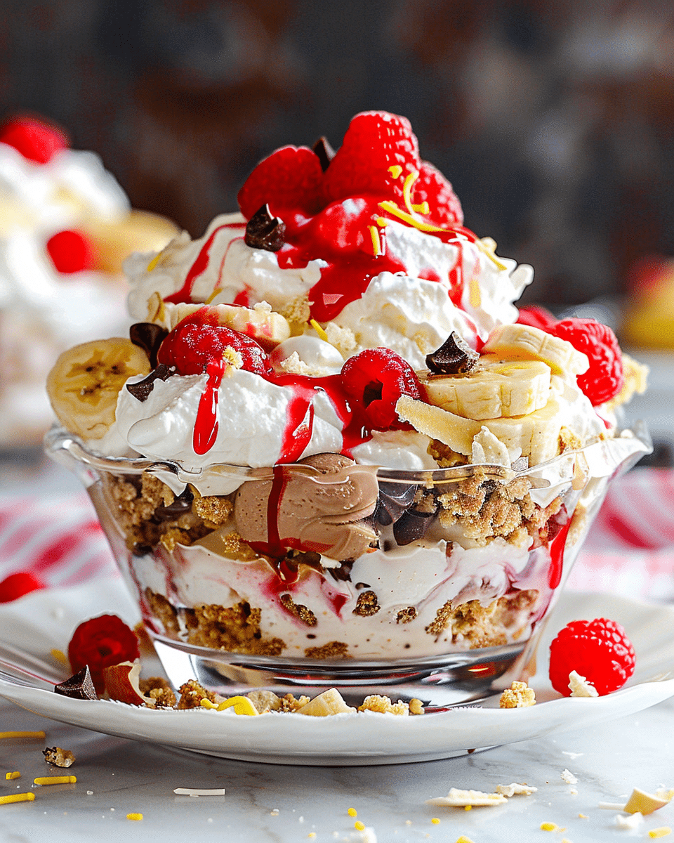 Banana Split Dessert
