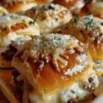 Garlic Parmesan Cheeseburger Bombs