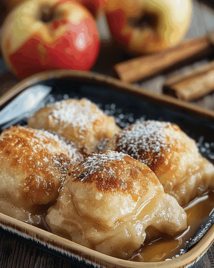 Hot Apple Dumplings - Don't Lose This