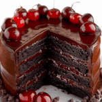 Luxurious Black Forest Cake – A Dreamy Chocolate & Cherry Delight!