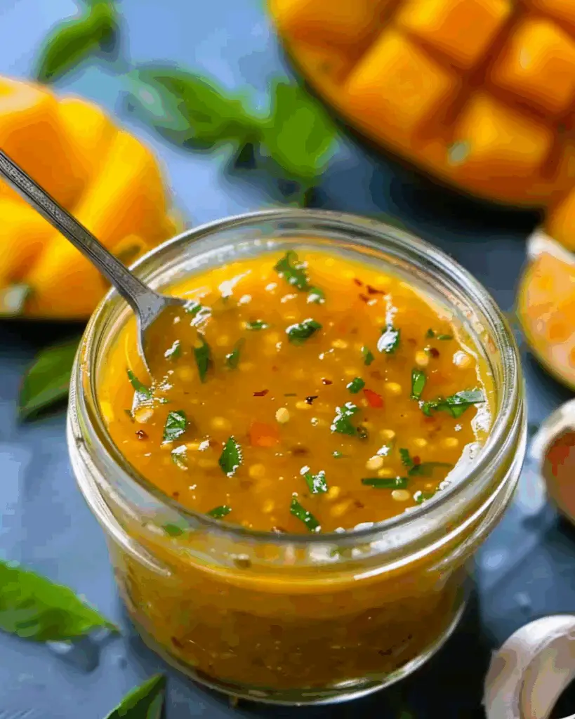 Mango Habanero Honey Garlic Sauce