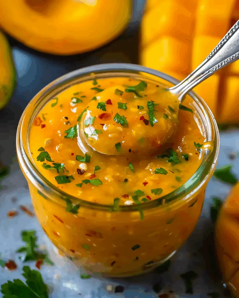 Mango Habanero Honey Garlic Sauce