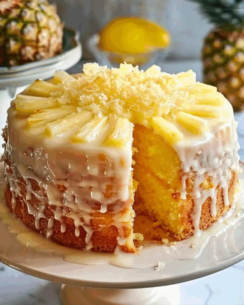 Pineapple Juice Cake