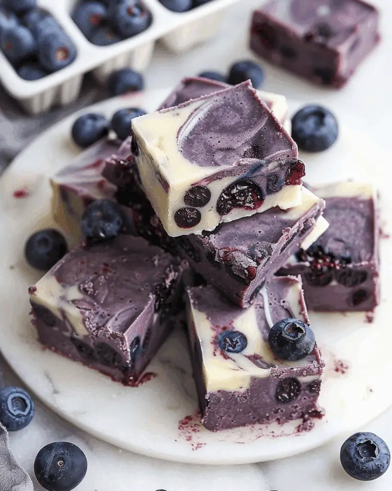 Blueberry Fudge
