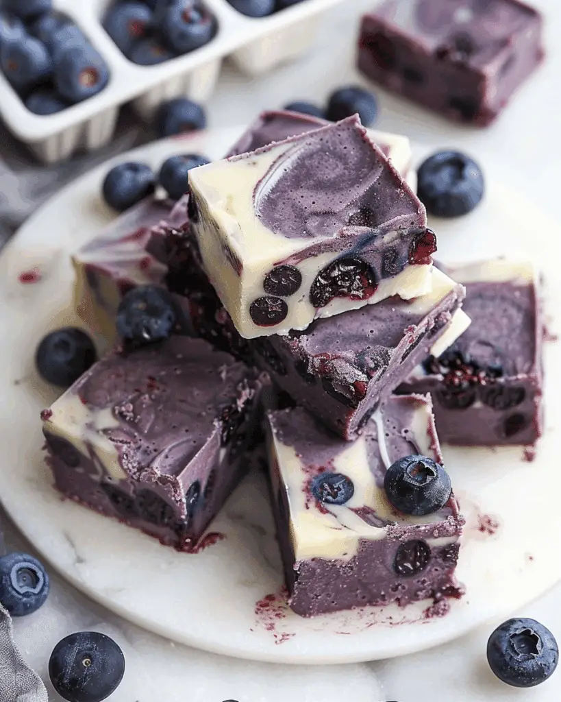 Blueberry Fudge