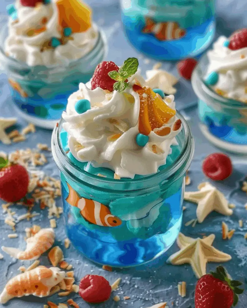 Edible Aquarium Parfait