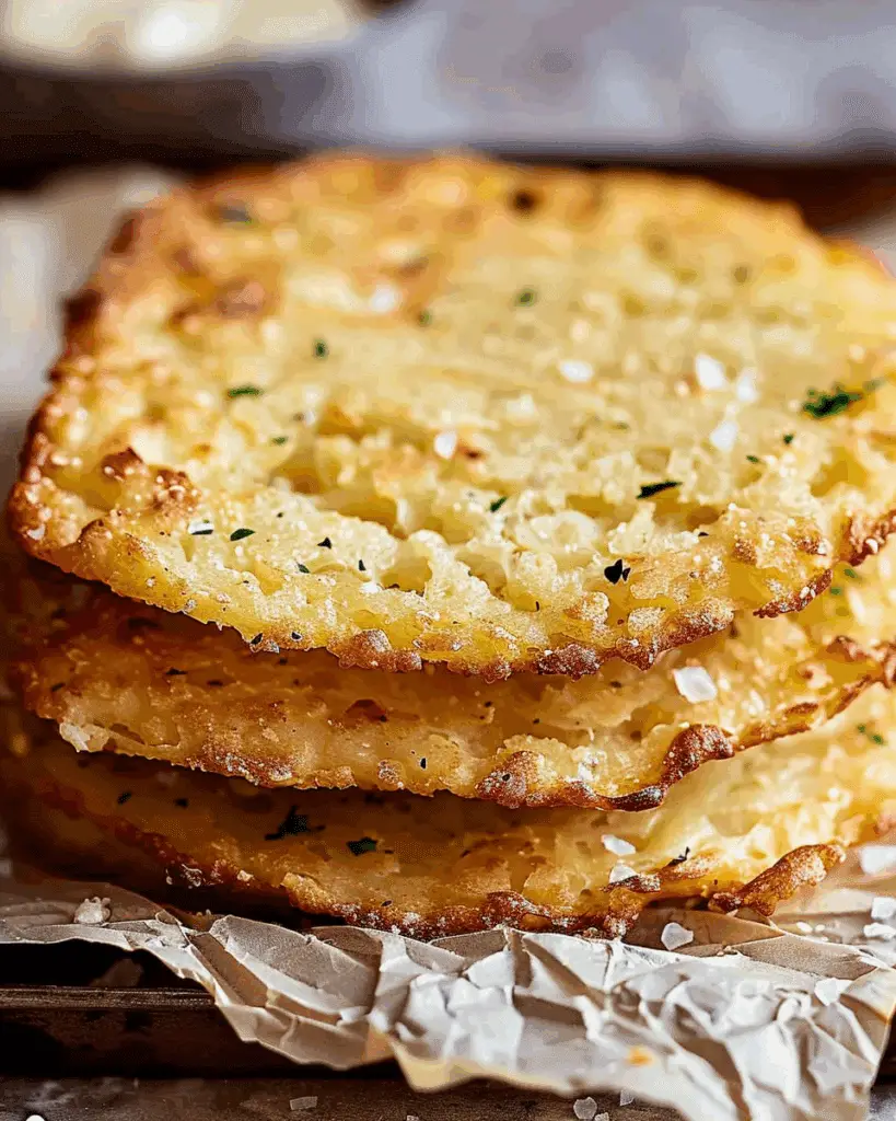 Keto Garlic Flatbread