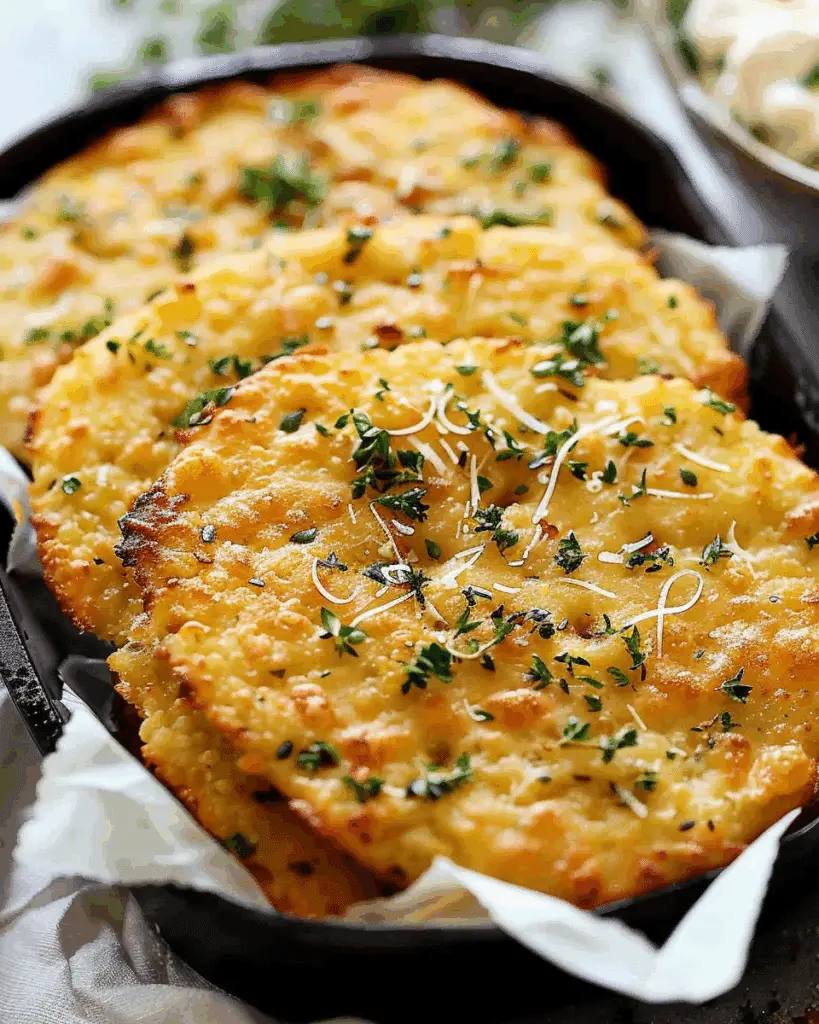 Keto Garlic Flatbread