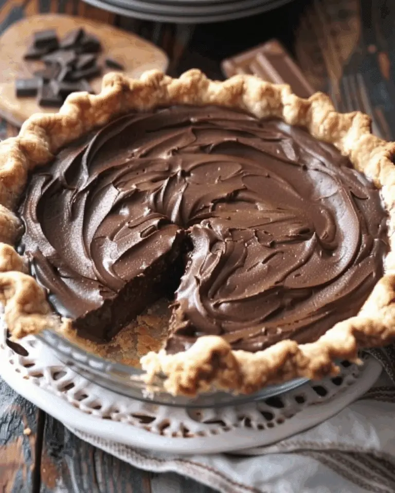 Old Fashioned Chocolate Pie