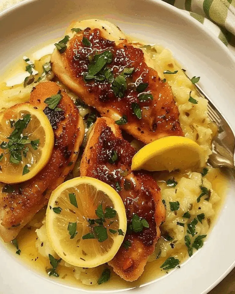 Chicken Piccata with Lemon Sauce