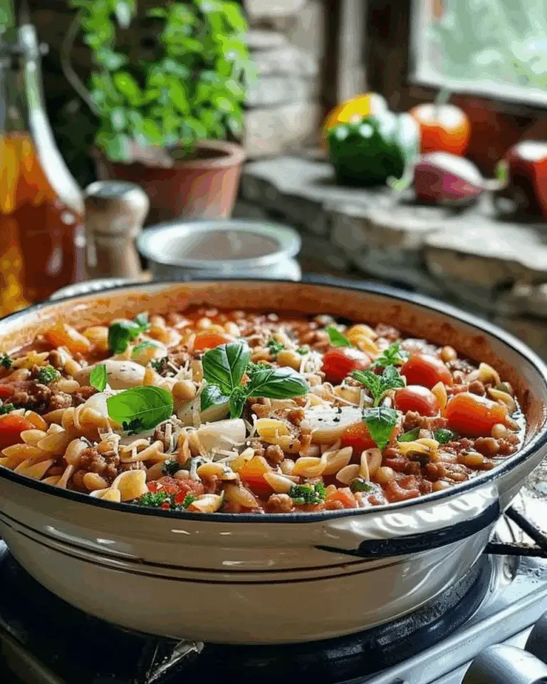 PASTA FAGIOLI – A HEARTY ITALIAN HUG IN A BOWL