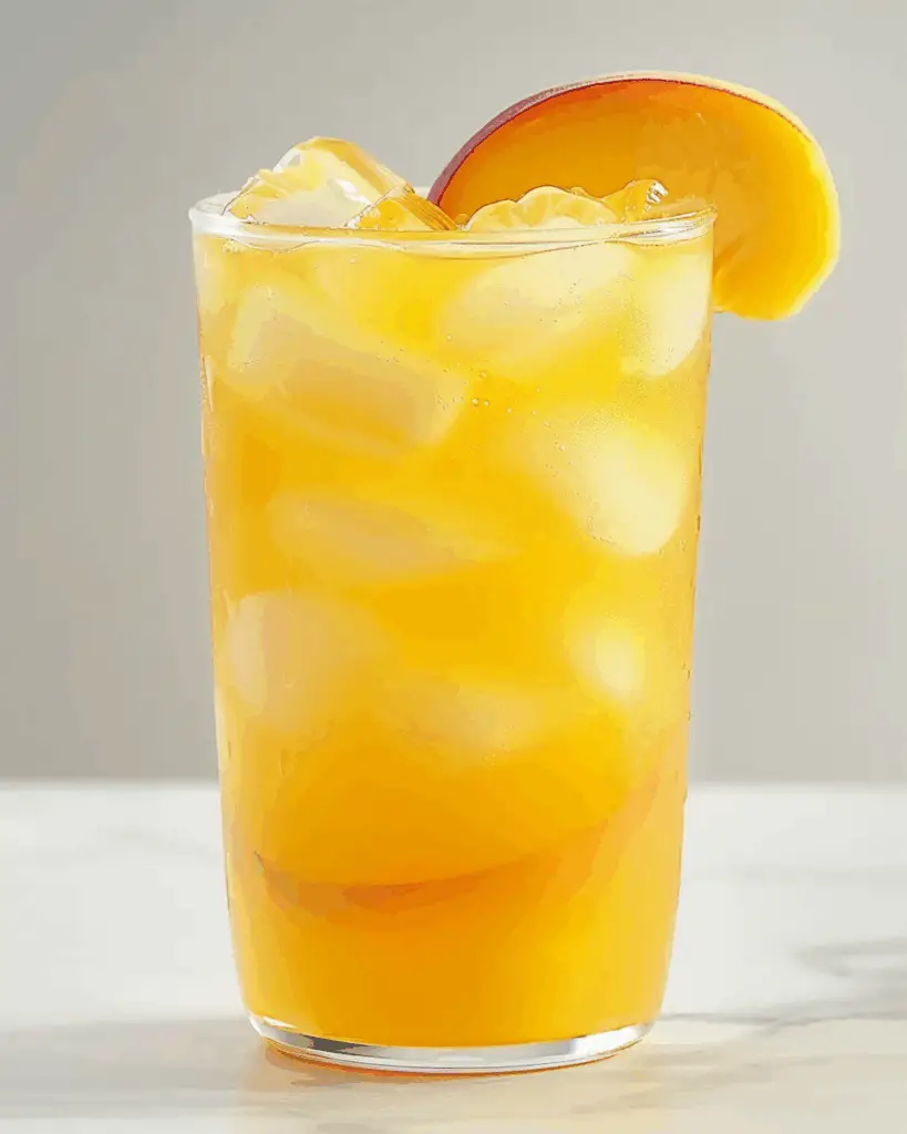 Refreshing Peach Lemonade