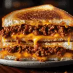 Sloppy Joe Grilled Cheese