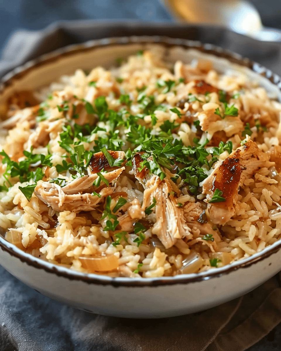 Slow Cooker Crack Chicken and Rice