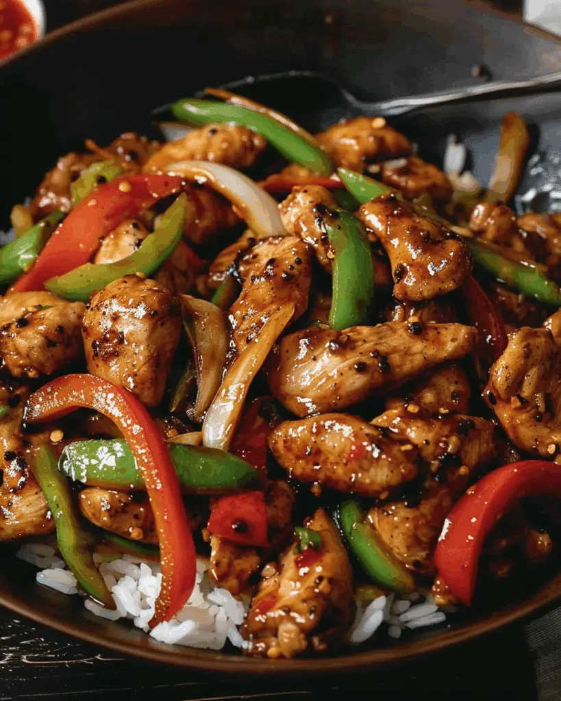 Black Pepper Chicken