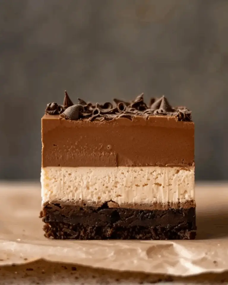 Chocolate Mousse Brownies