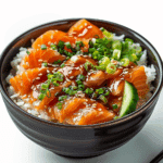 Crispy Salmon and Rice Bowl