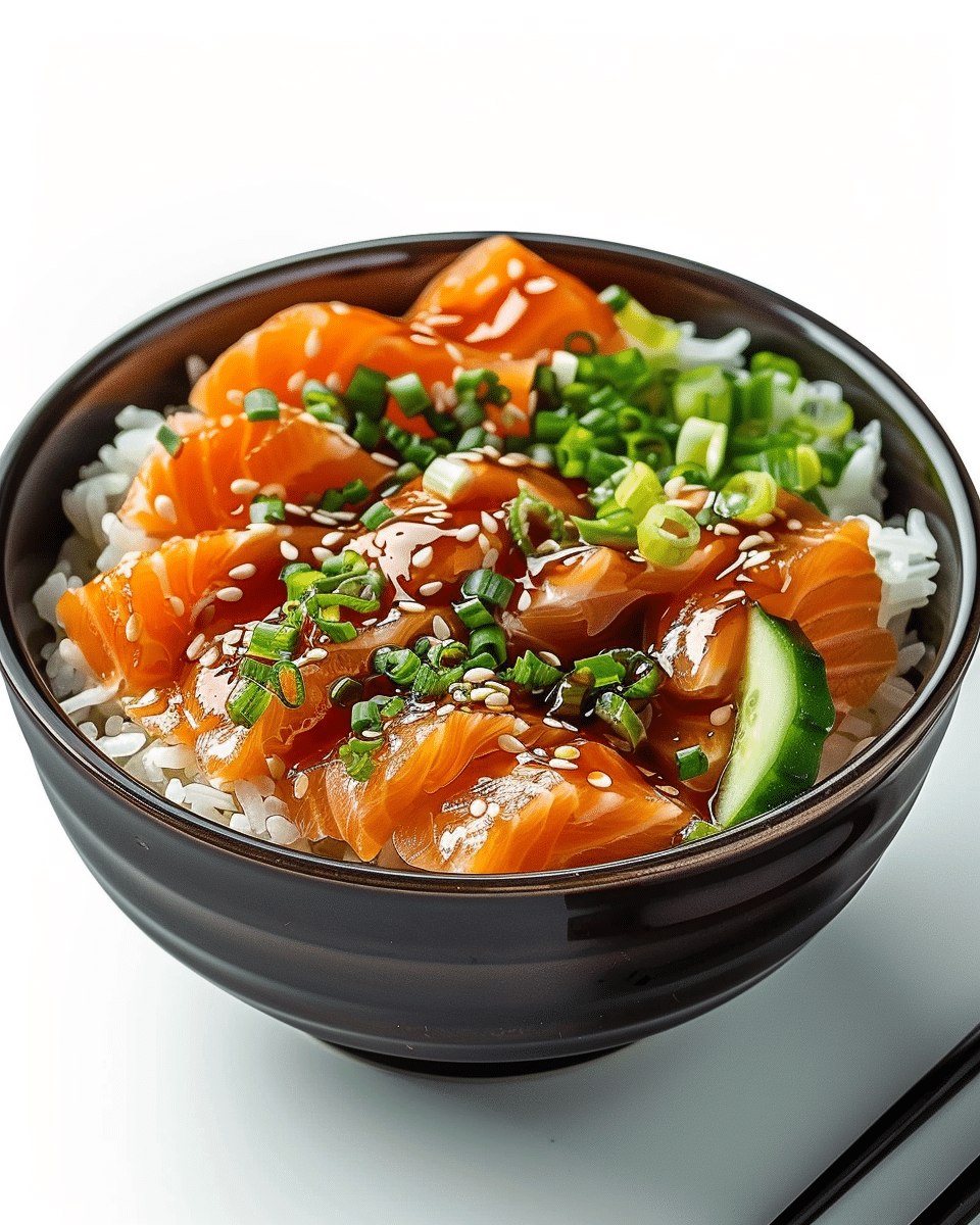 Crispy Salmon and Rice Bowl
