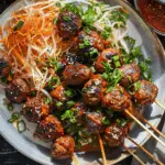Korean Barbecue-Style Meatballs