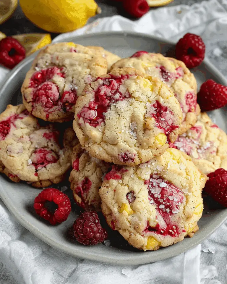 Lemon Raspberry Cookies
