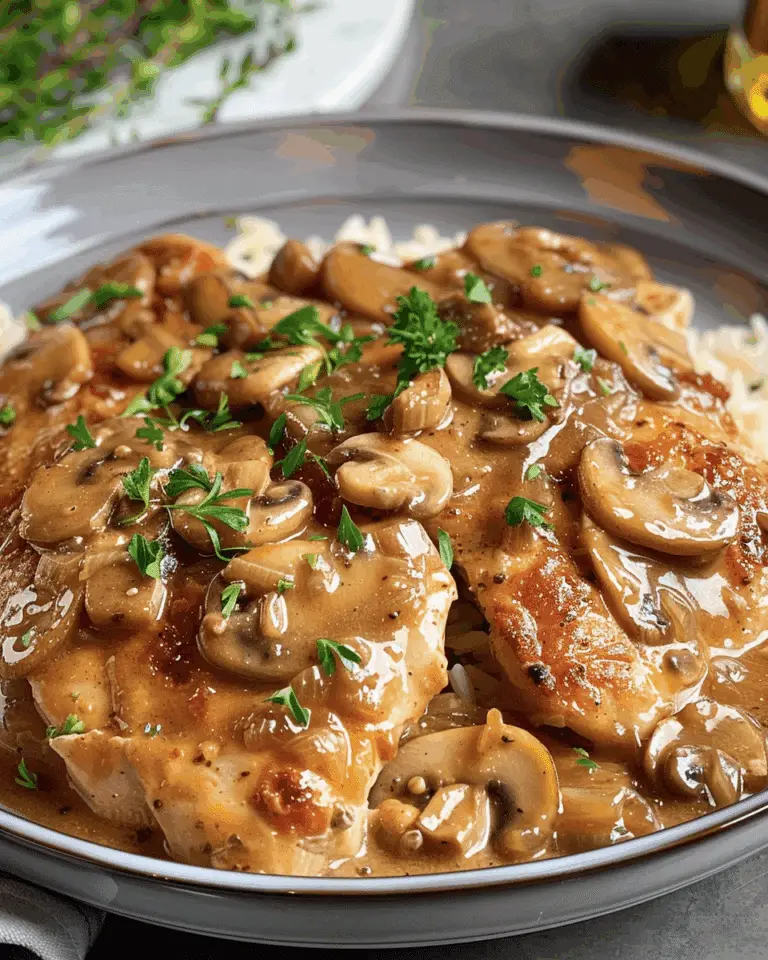 Slow Cooker Chicken Marsala