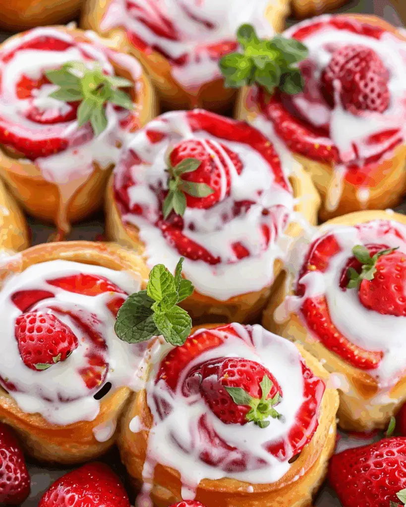 Strawberry Cheesecake Cinnabon Rolls: The Ultimate Sweet Breakfast Indulgence