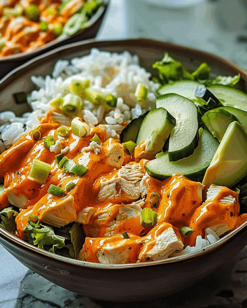 Buffalo Chicken Bowls