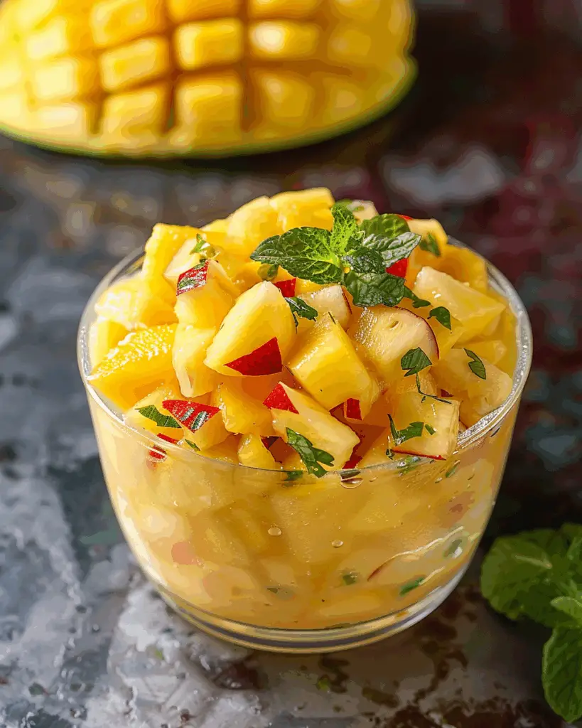 Pineapple Mango Salsa
