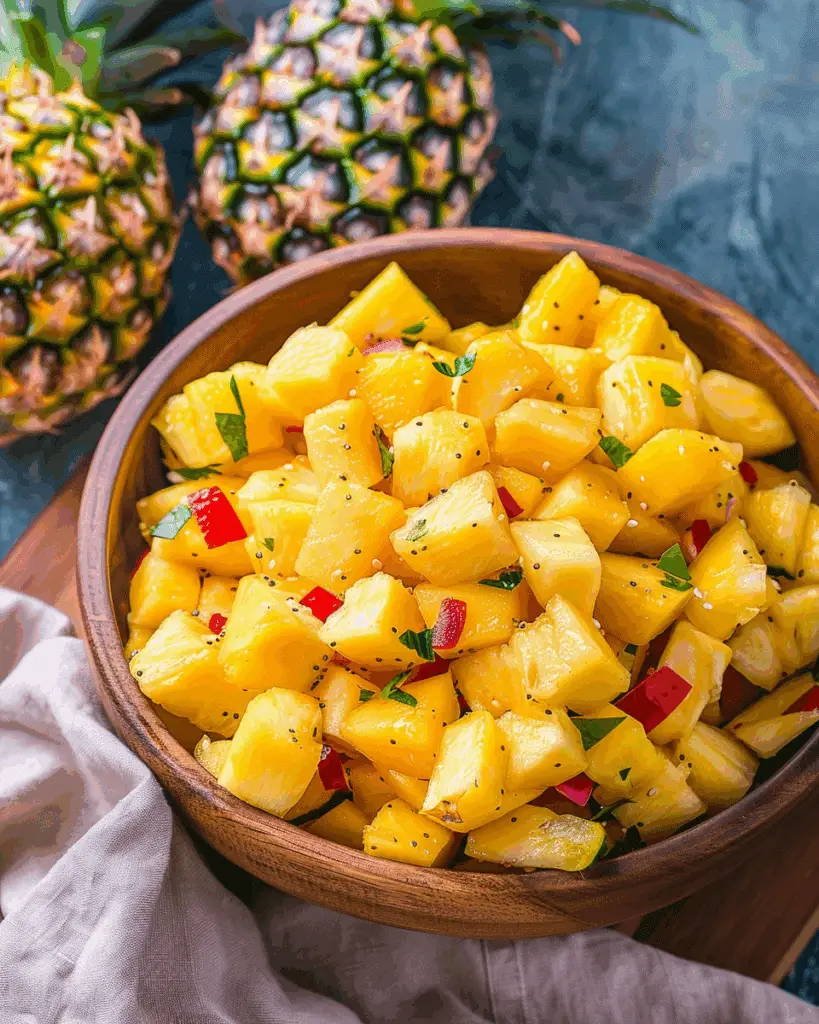 Pineapple Mango Salsa