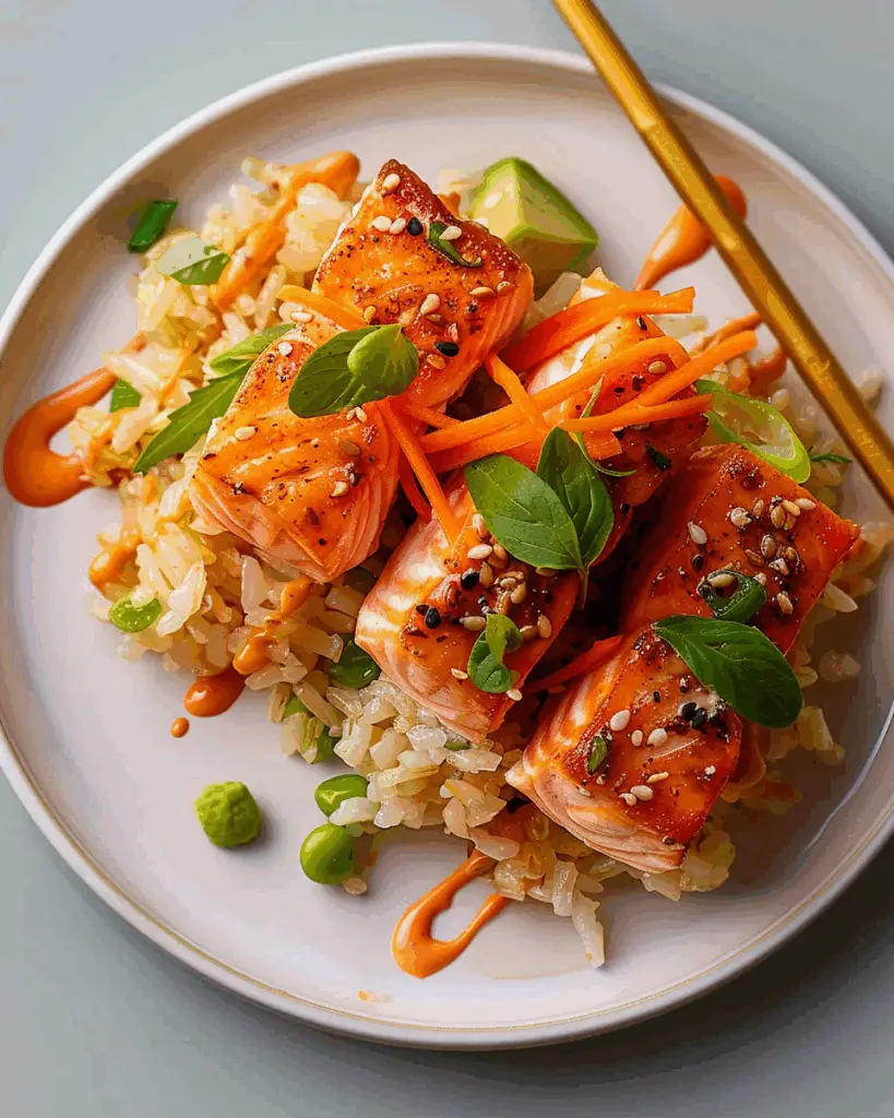 Salmon Crispy Rice