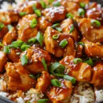 One-Skillet Honey BBQ Chicken & Rice