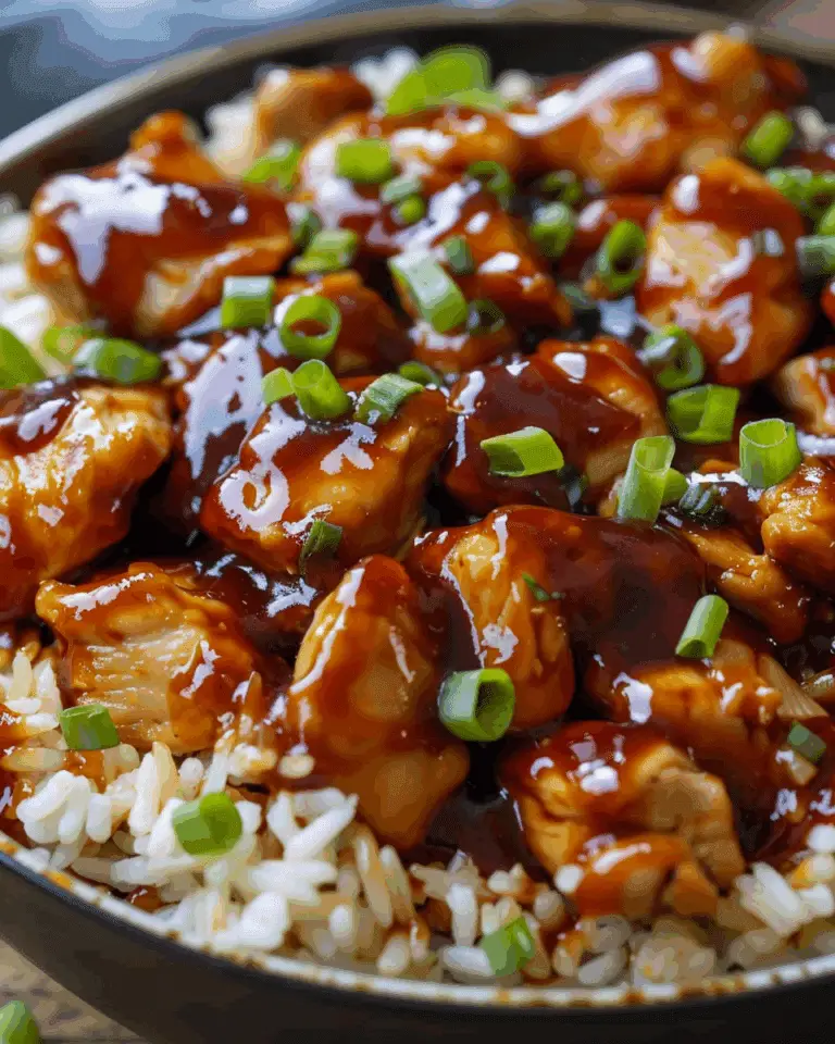 One-Skillet Honey BBQ Chicken & Rice