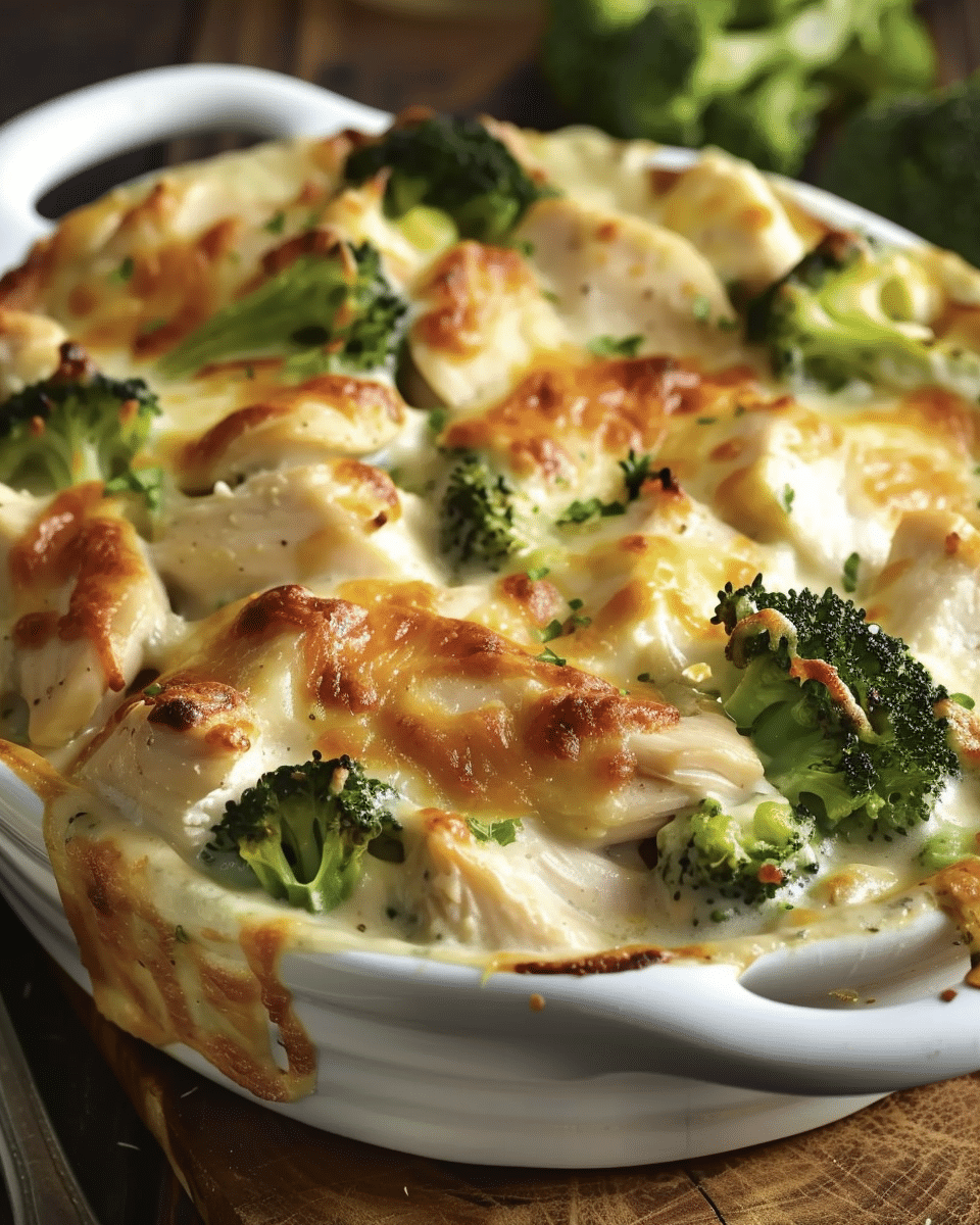 Chicken & Broccoli Alfredo Bake — Comfort in a Casserole Dish