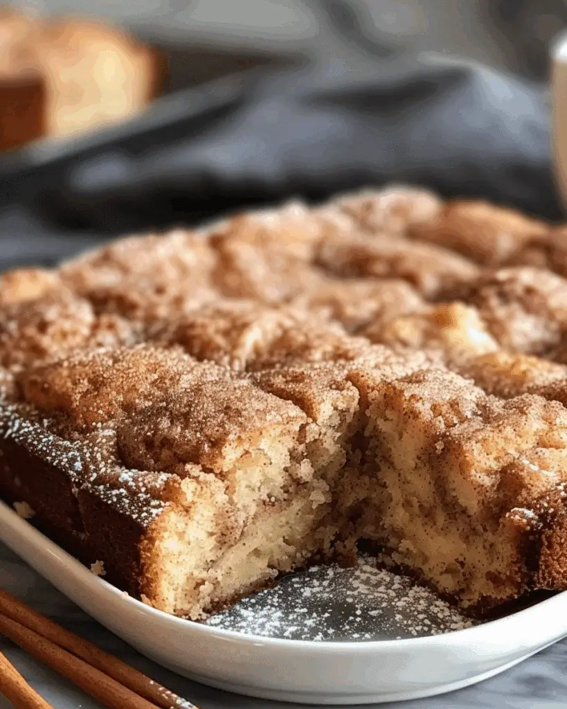 Amish Cinnamon Sugar Coffee Cake Recipe